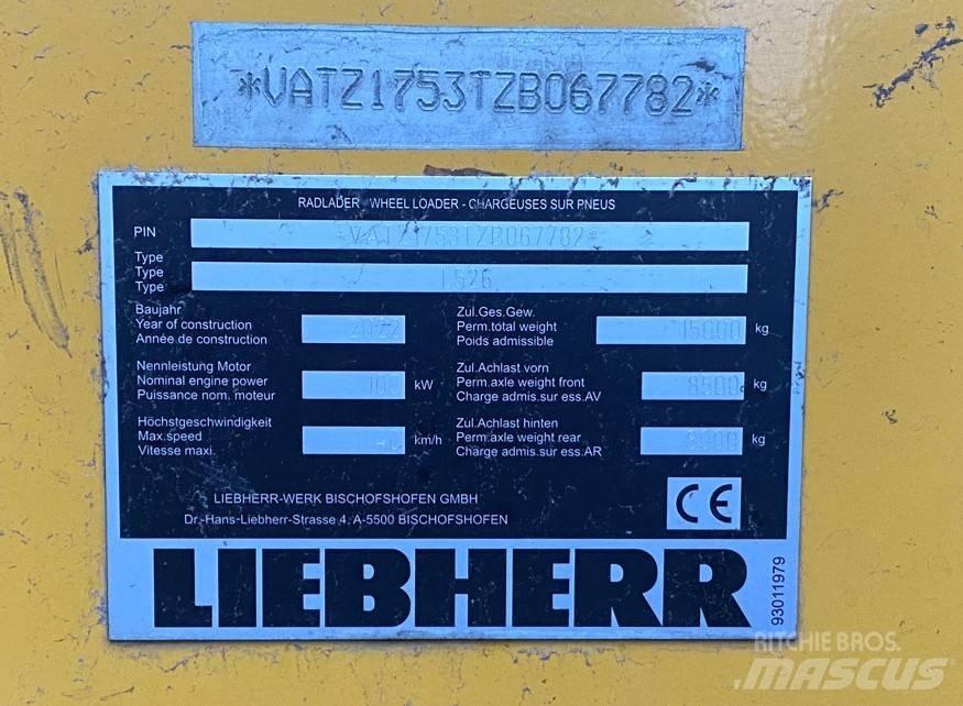 Liebherr L 526 Wielladers