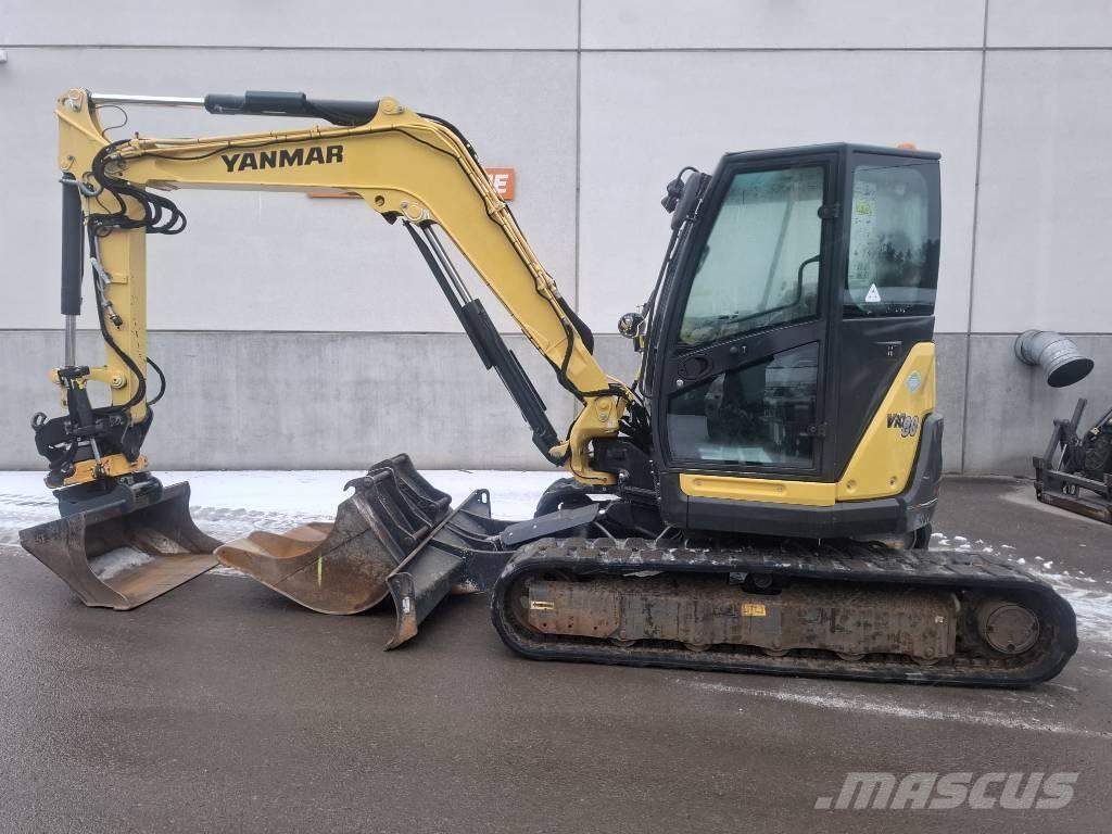 Yanmar Vio 80-1A Midigraafmachines 7t - 12t