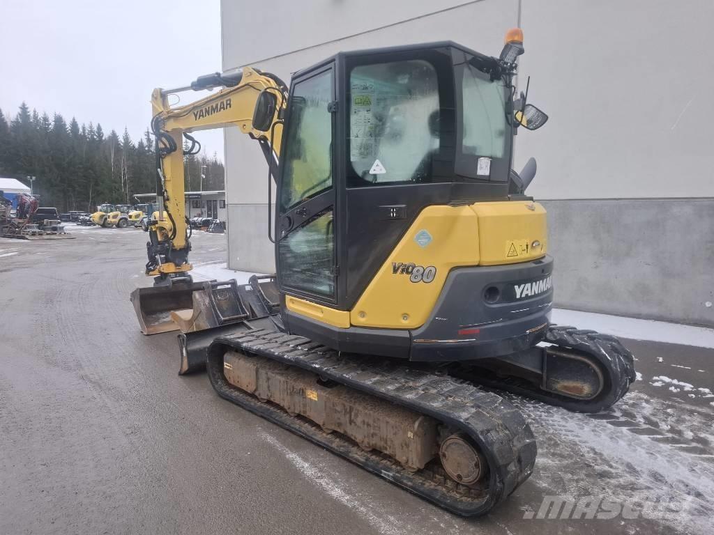 Yanmar Vio 80-1A Midigraafmachines 7t - 12t