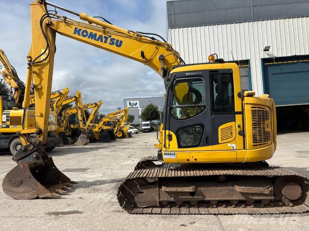 Komatsu PC138US-11 Rupsgraafmachines