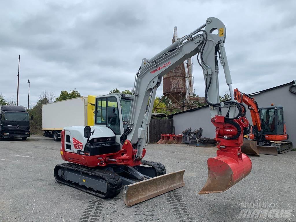 Takeuchi TB 370 Midigraafmachines 7t - 12t