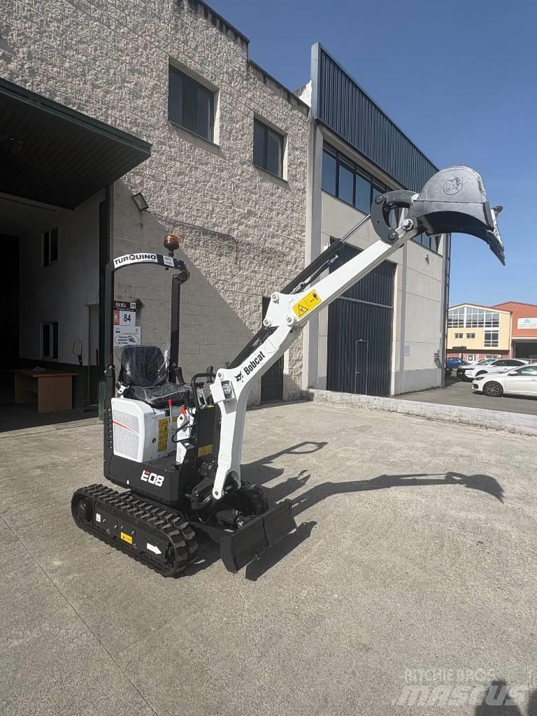 Bobcat E 08 Minigraafmachines < 7t