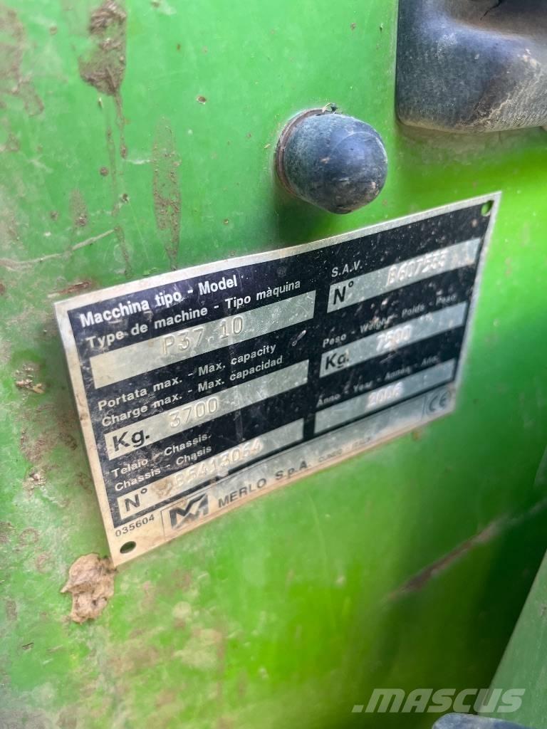 Merlo P 37.10 Verreikers voor landbouw