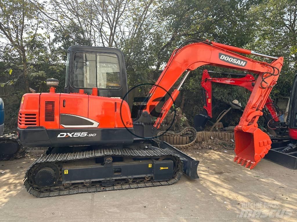 Doosan DX 55 Minigraafmachines < 7t