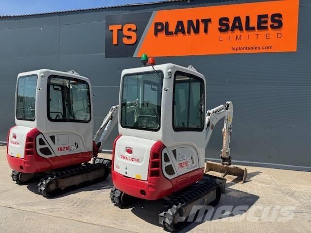 Takeuchi TB 216 Minigraafmachines < 7t