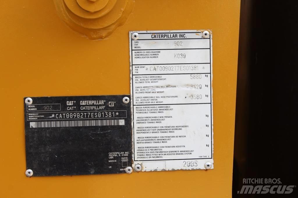 CAT 902 Wielladers