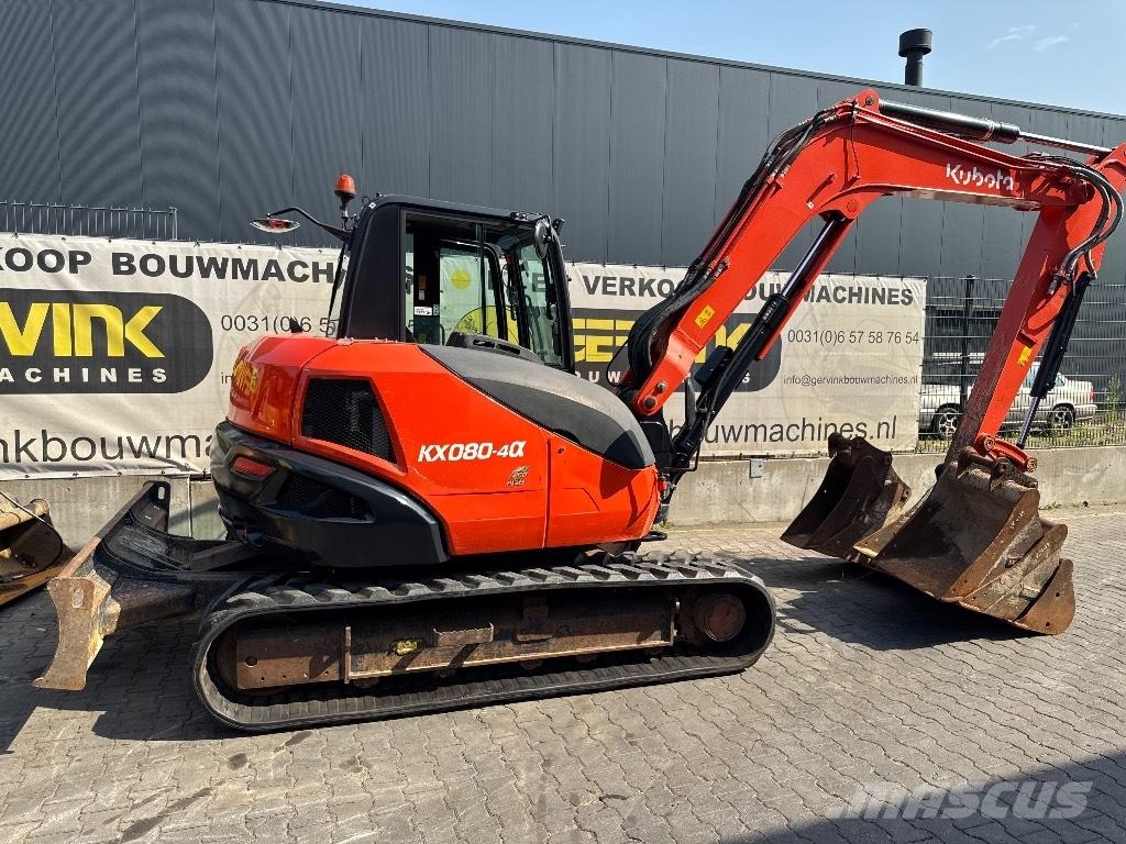 Kubota KX 80-4 Midigraafmachines 7t - 12t