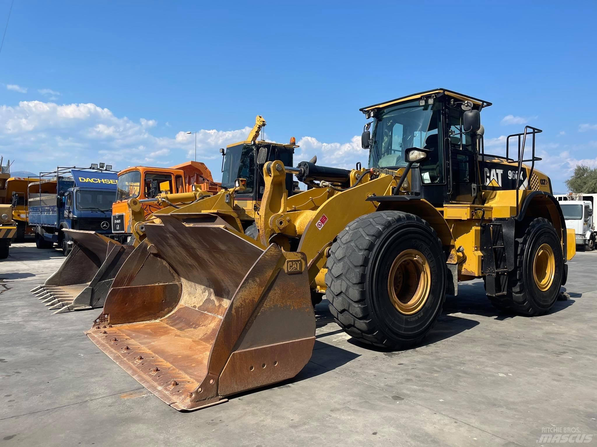 CAT 966K Wielladers