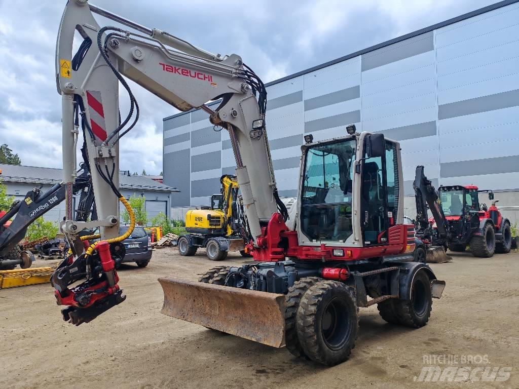 Takeuchi TB295W Wielgraafmachines
