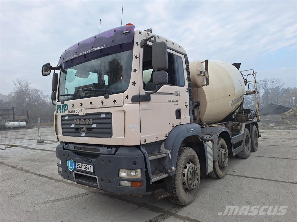 MAN TGA 35.440 8X4 Chassis met cabine