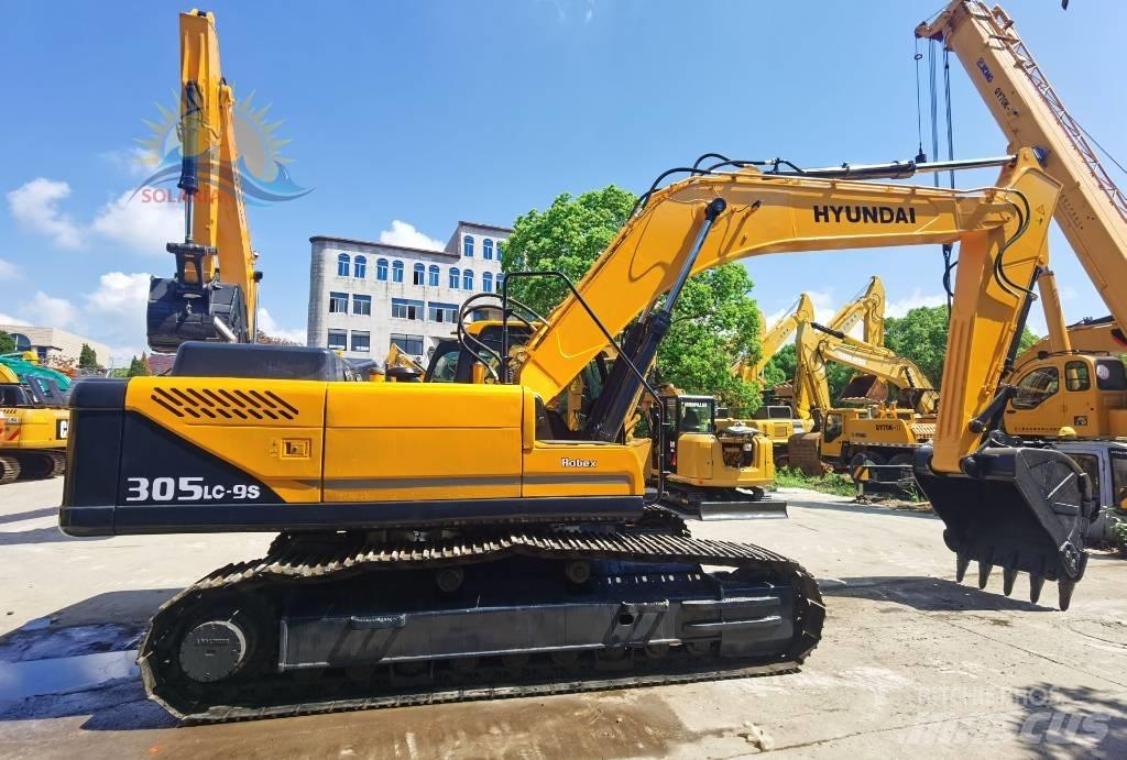 Hyundai R 305LC-9S Rupsgraafmachines