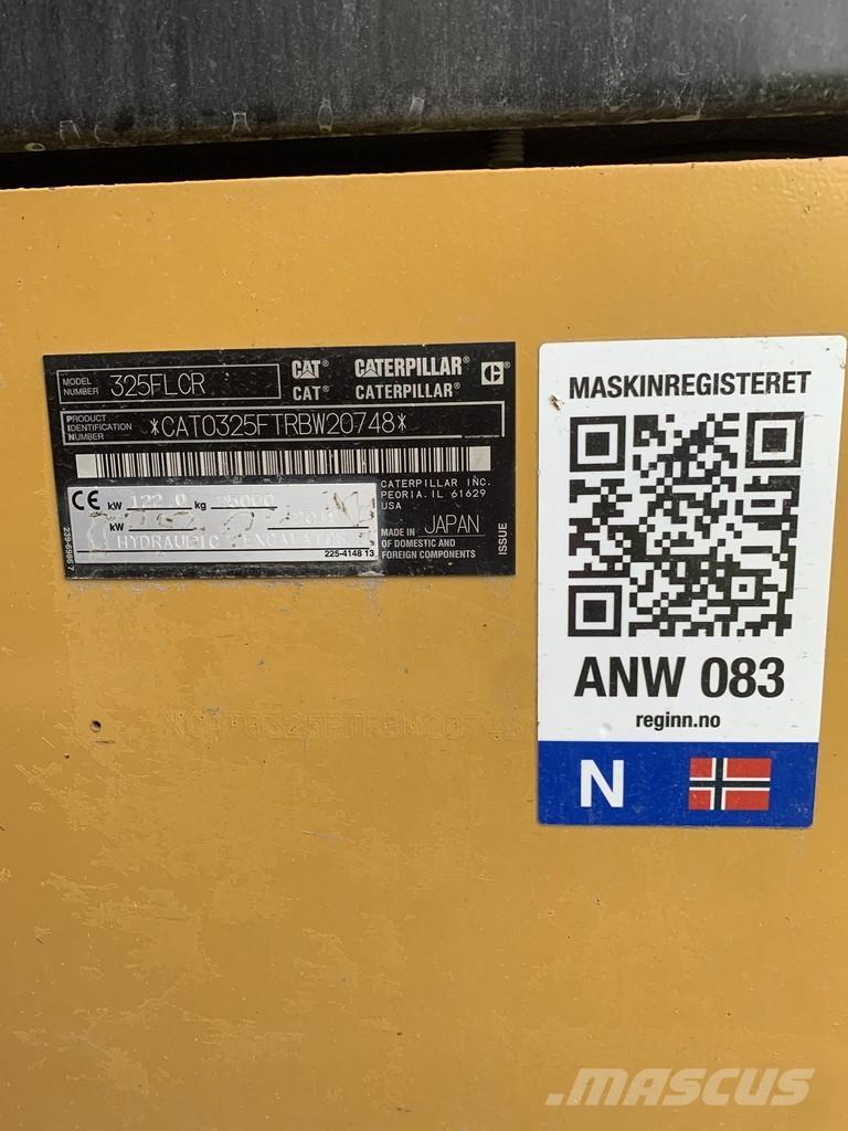 CAT 325F Speciale Graafmachines