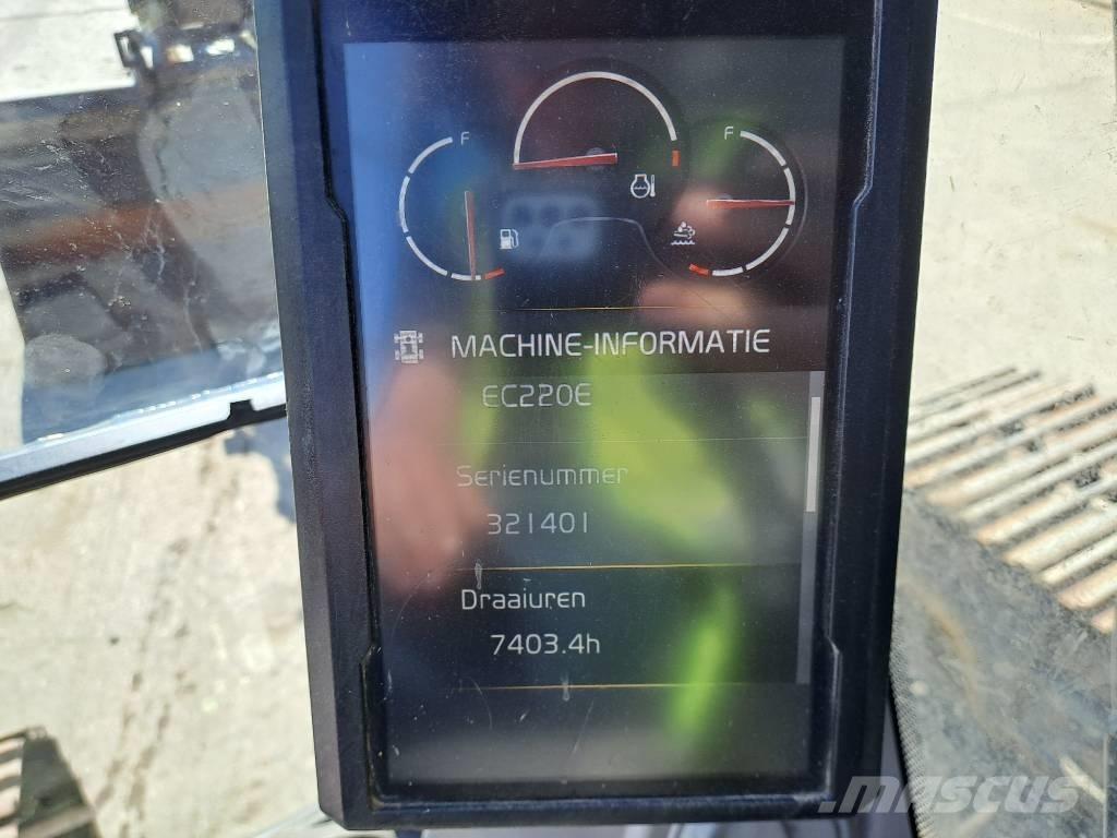 Volvo EC 220 EL Rupsgraafmachines