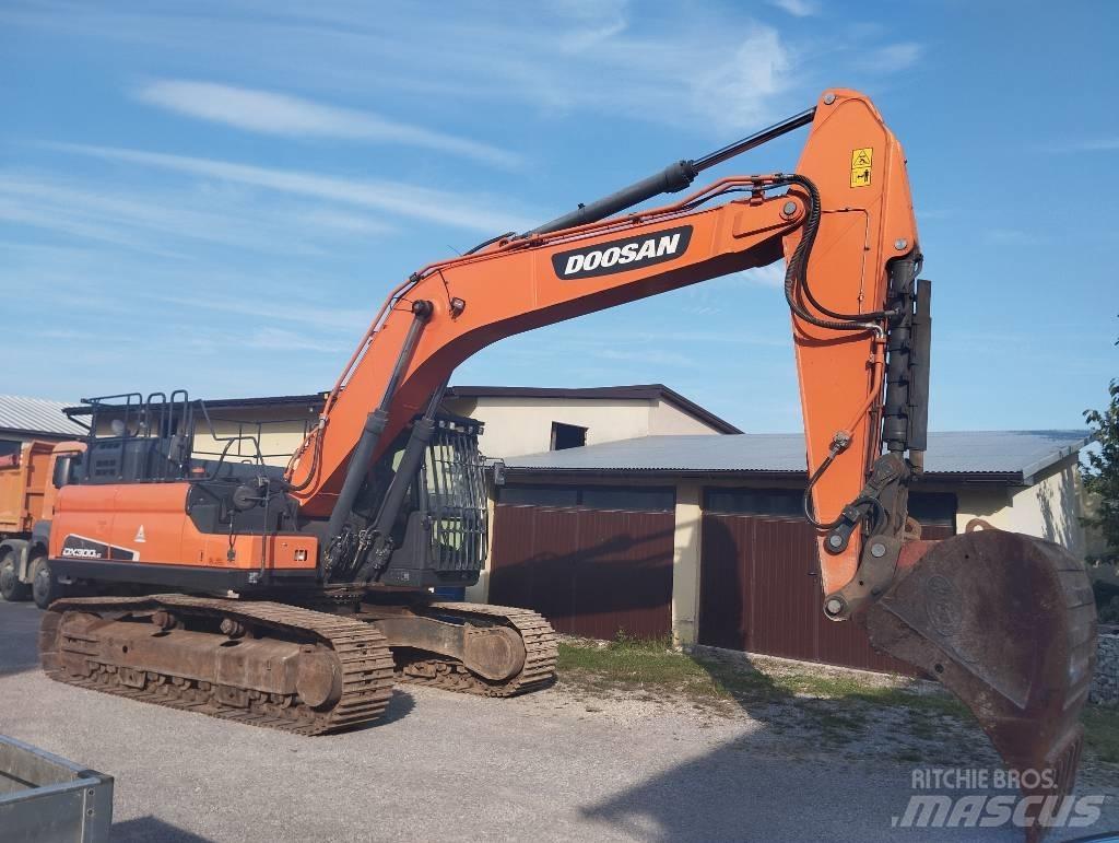 Doosan DX 300 LC Rupsgraafmachines