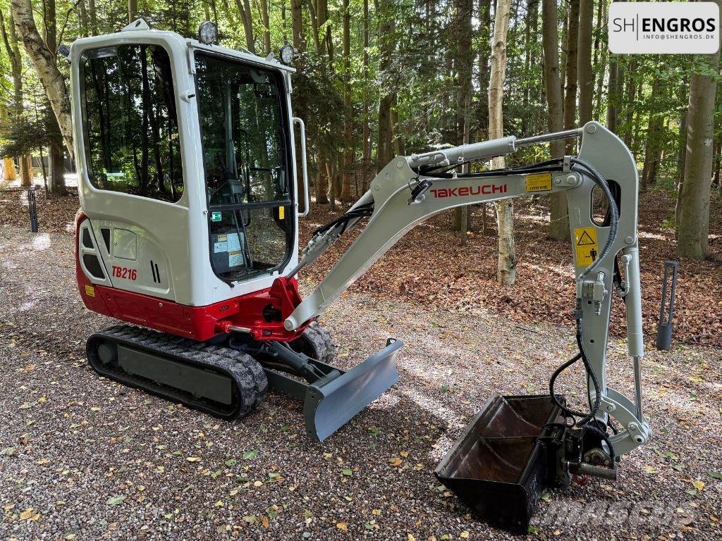Takeuchi TB 216 Minigraafmachines < 7t