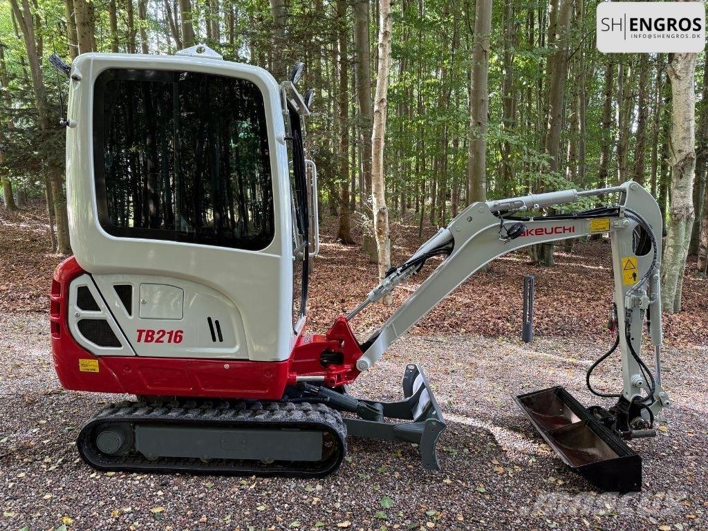 Takeuchi TB 216 Minigraafmachines < 7t