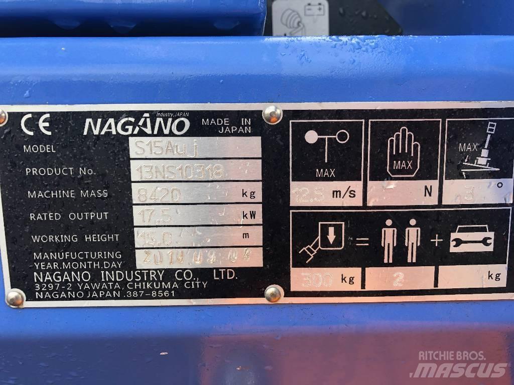 Nagano S15AUJ Telescoophoogwerkers