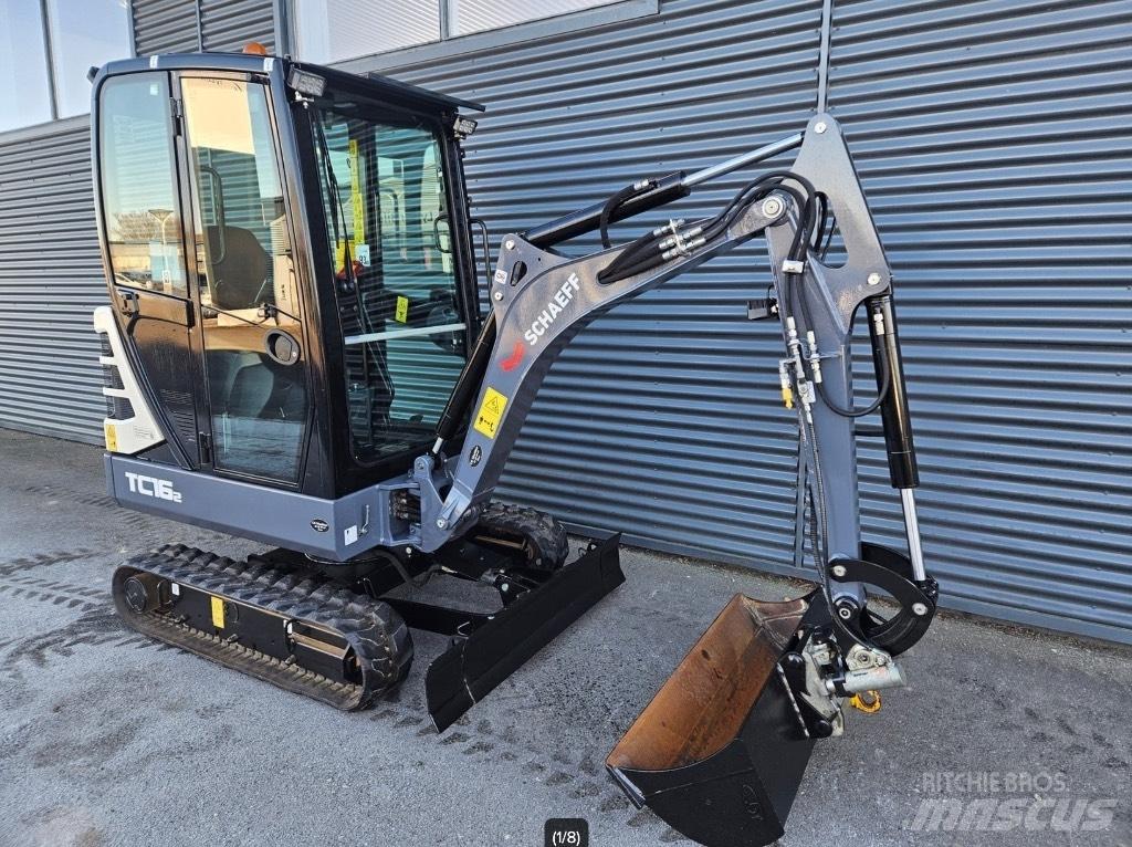 Terex tc16-2 Minigraafmachines < 7t