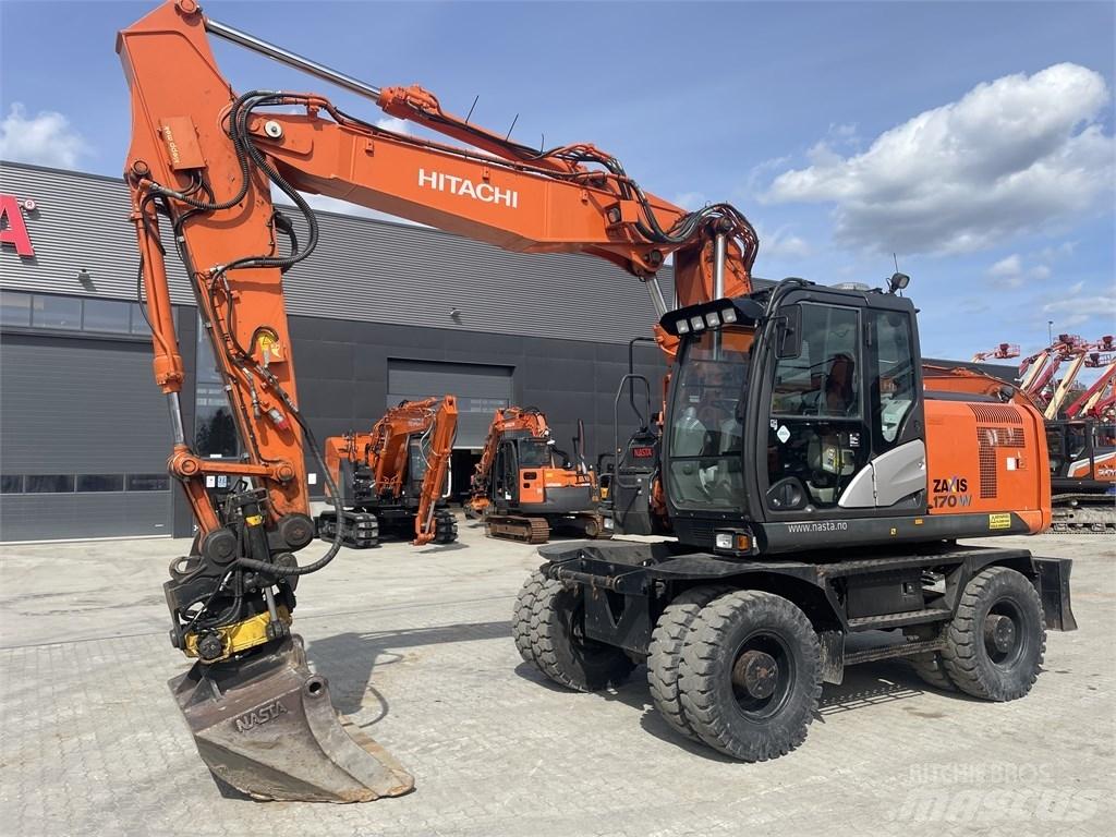 Hitachi ZX 170 W-5 B Wielgraafmachines