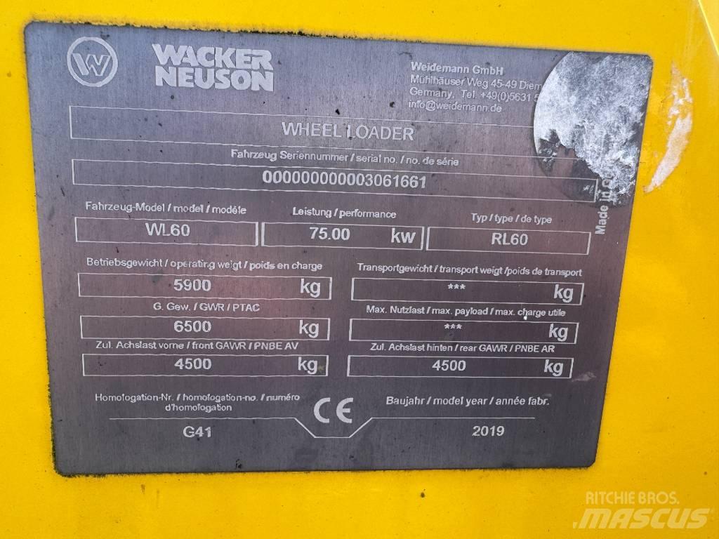 Wacker Neuson WL60 Wielladers