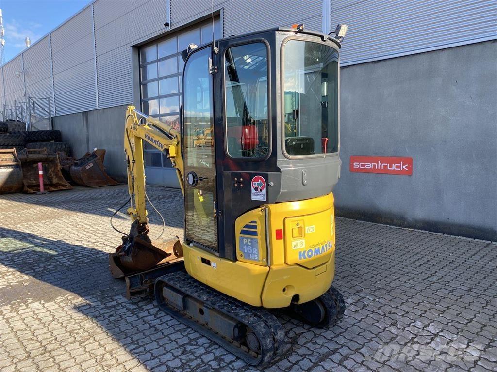 Komatsu PC16R-3HS Wielgraafmachines