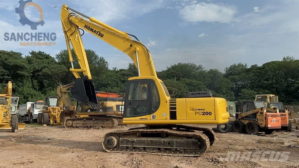 Komatsu PC 200-6 Rupsgraafmachines