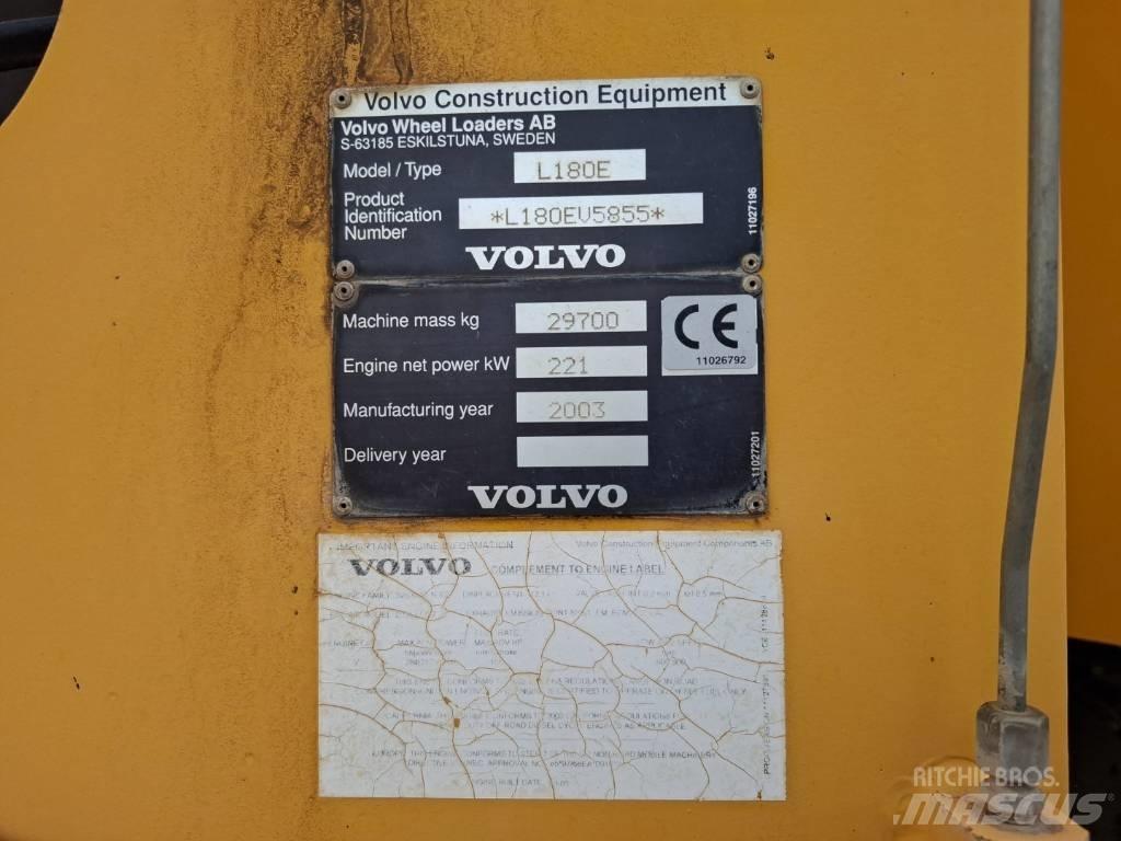 Volvo L 180 E Wielladers