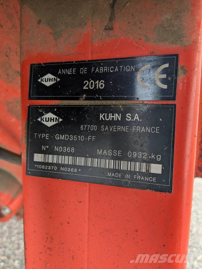 Kuhn GMD 3510 FF Maaiers