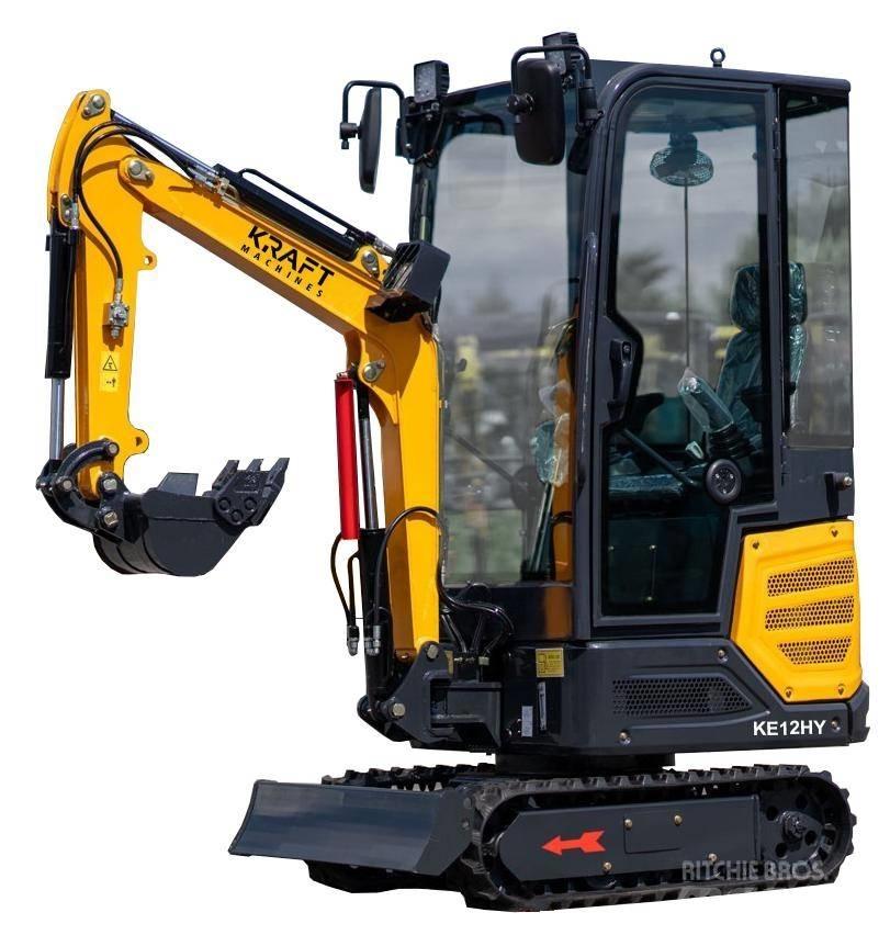 Kraft KE12HY Minigraafmachines < 7t
