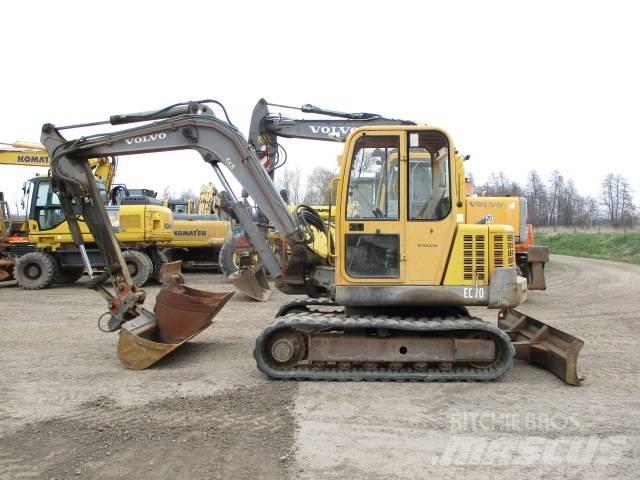 Volvo EC 70 Midigraafmachines 7t - 12t