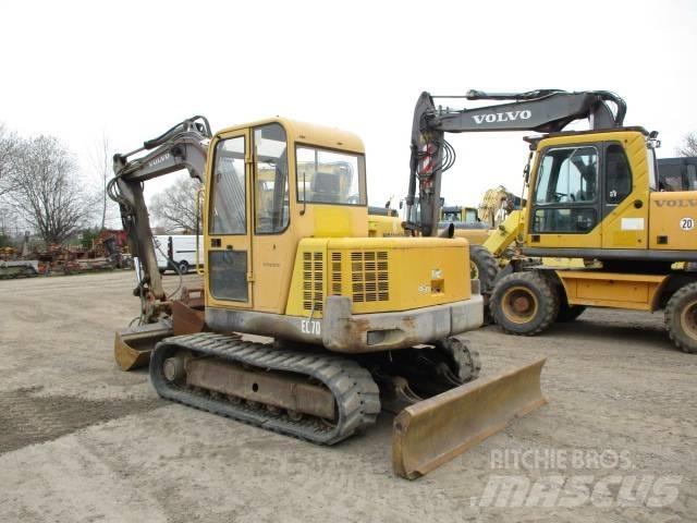 Volvo EC 70 Midigraafmachines 7t - 12t