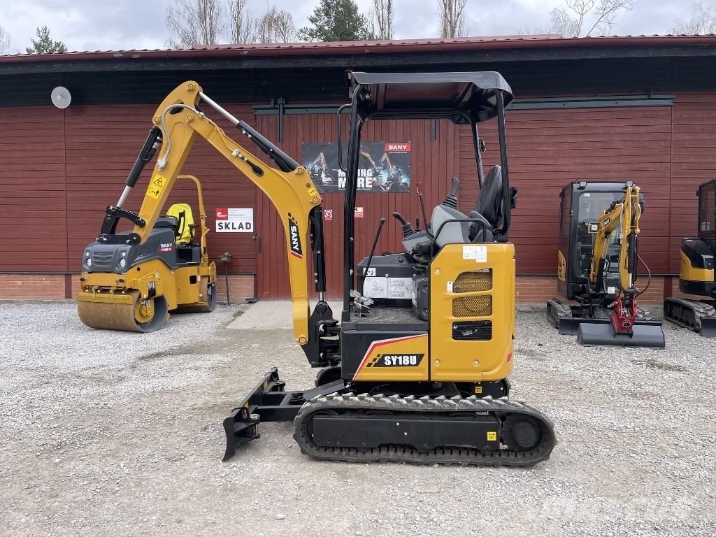 Sany SY18U Minigraafmachines < 7t