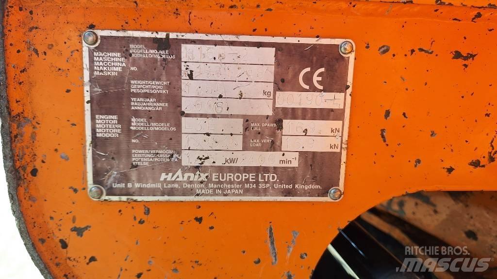 Hanix H15B-2 Minigraafmachines < 7t