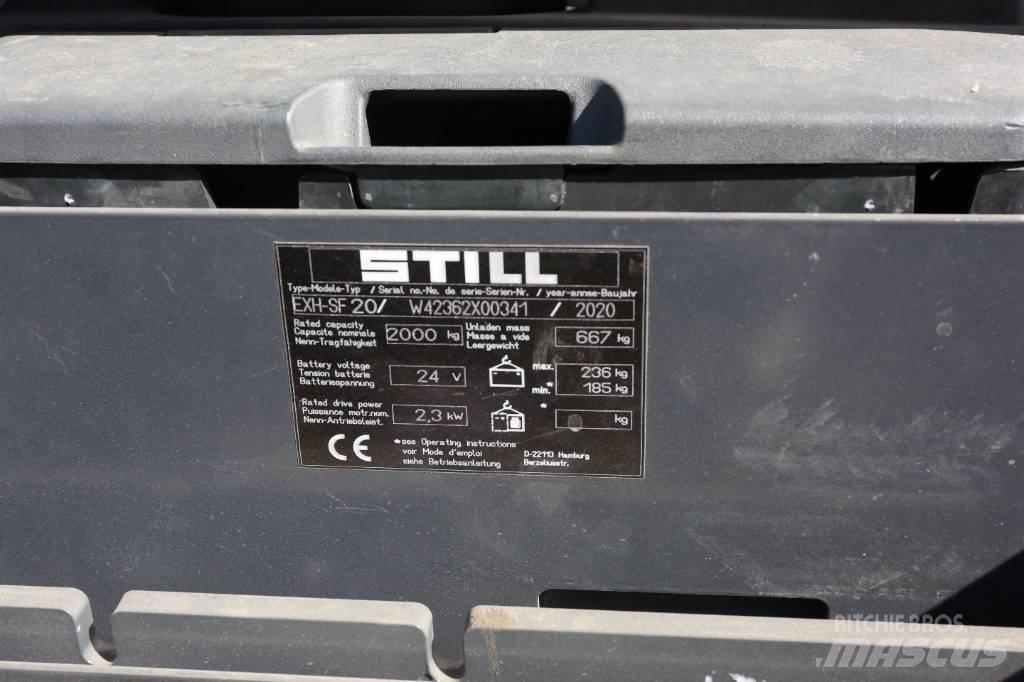 Still EXH-SF20 Meerij pallettruck met platform