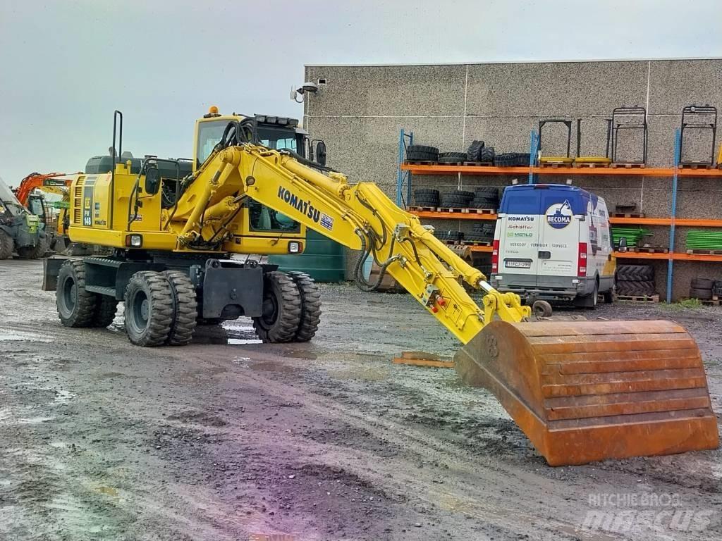 Komatsu PW148-8 Wielgraafmachines