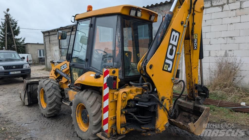 JCB 2 CX Graaf-laadcombinaties