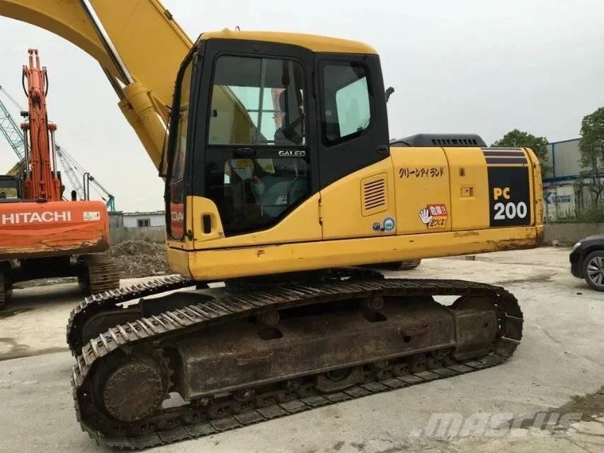 Komatsu pc200-7 Rupsgraafmachines