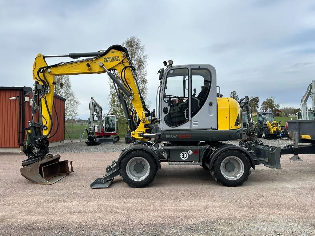 Wacker Neuson EW100 Wielgraafmachines