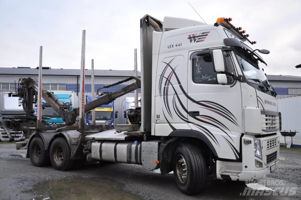 Volvo FH550 6X4 Hout-Bakwagens