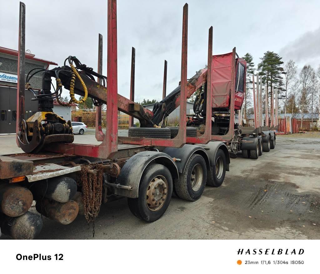 Scania R 164 8X4 Hout-Bakwagens