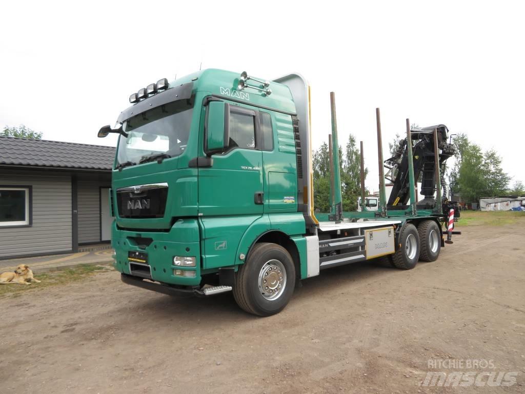 MAN 33 480 Hout-Bakwagens