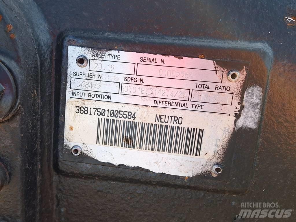 Carraro 20.19 Transmissie
