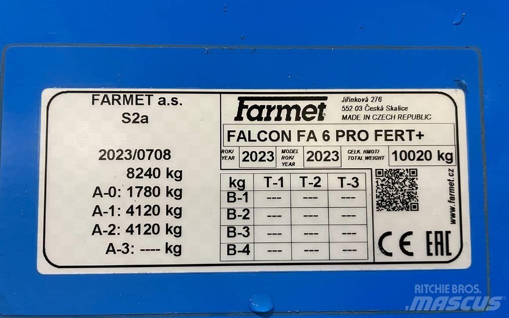 Farmet Falcon 6 Pro Zaaimachines