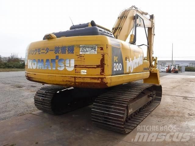 Komatsu PC200-8E0 Midigraafmachines 7t - 12t