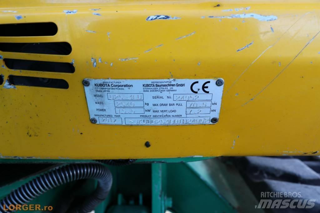 Kubota U25 - 3EU Minigraafmachines < 7t
