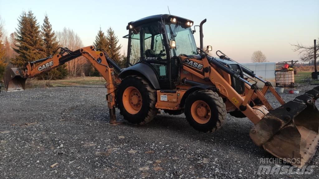 CASE 580ST Graaf-laadcombinaties