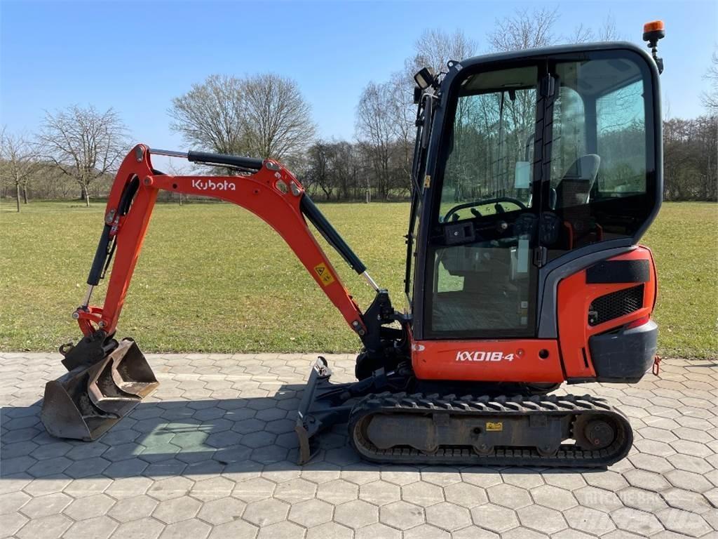 Kubota KX18-4 Minigraafmachines < 7t