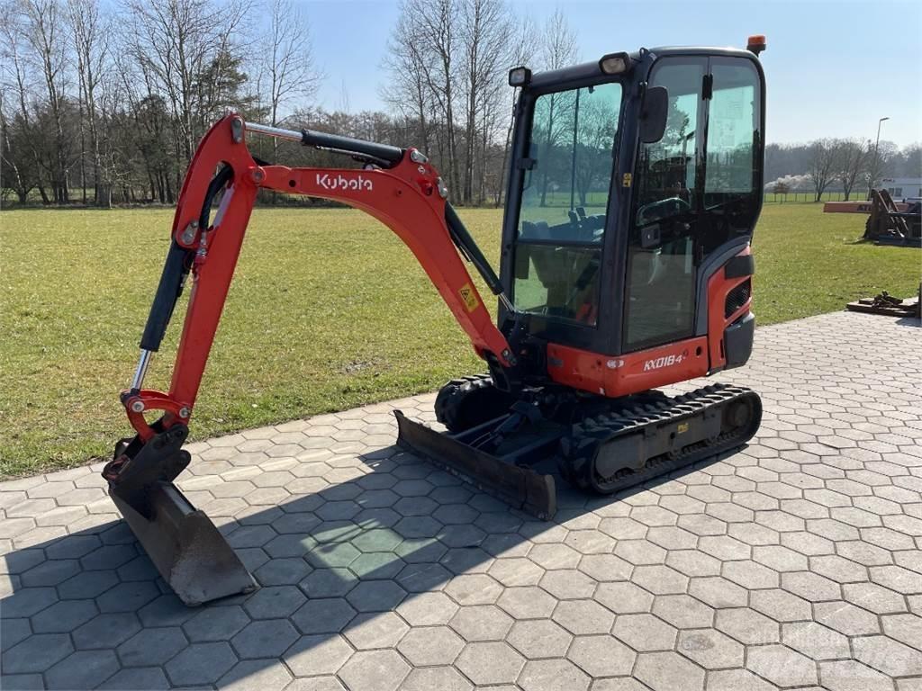 Kubota KX18-4 Minigraafmachines < 7t