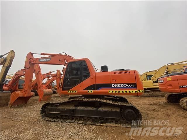Doosan DH220LC-7 Rupsgraafmachines