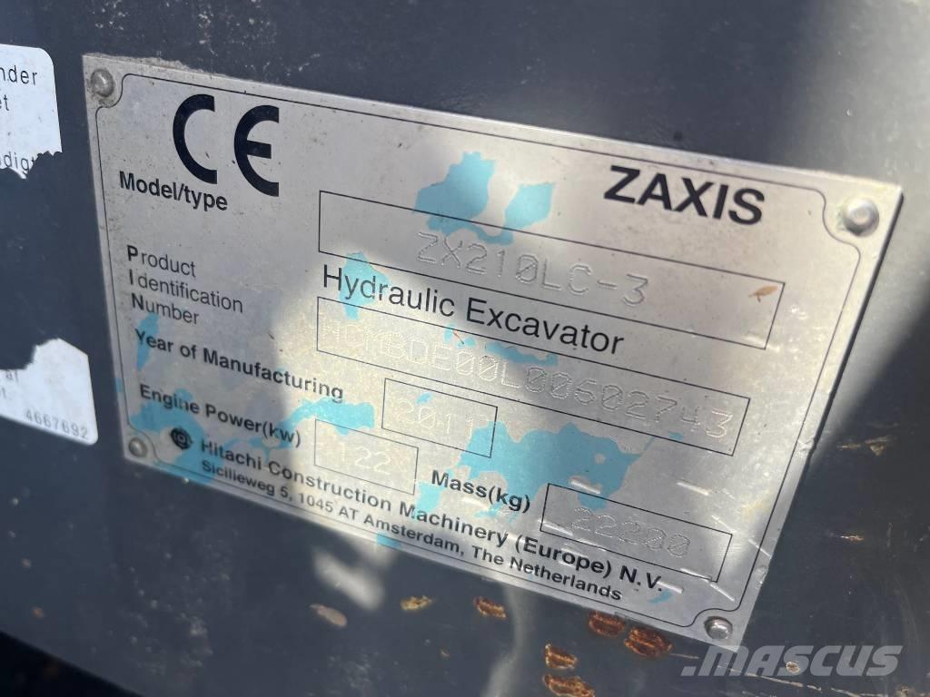 Hitachi ZX 210 LC-3 Rupsgraafmachines